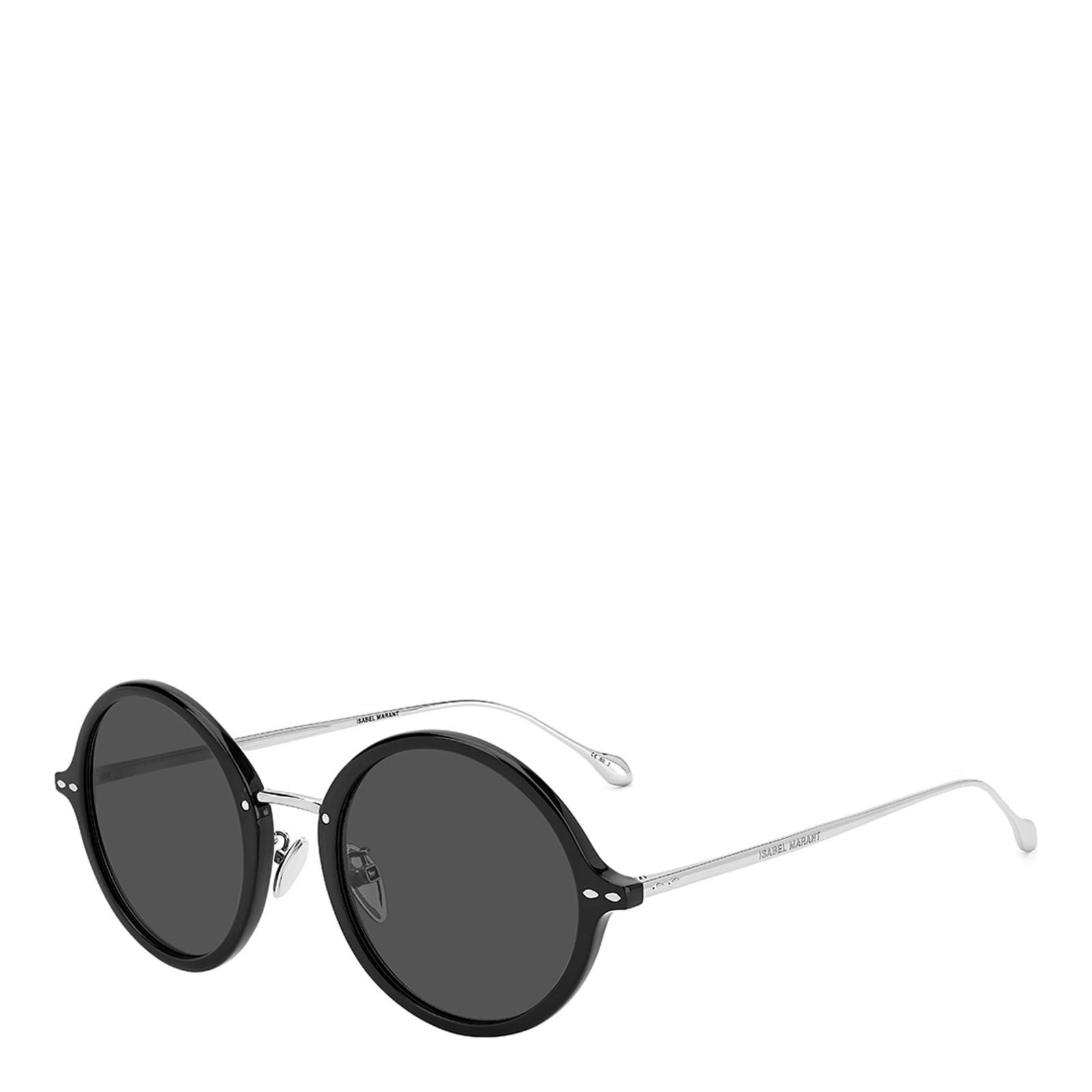 Black Silver Oval Sunglasses Brandalley 