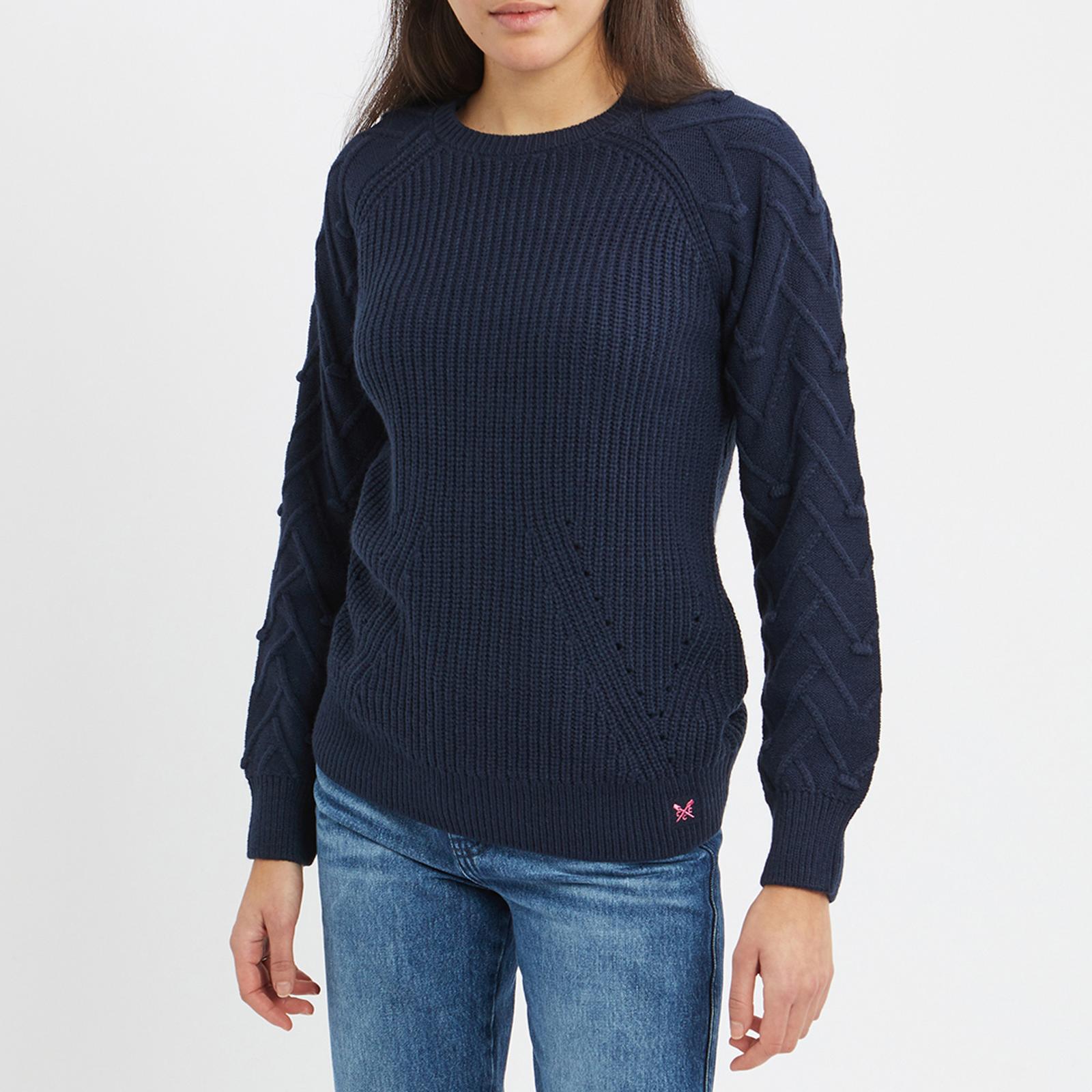 Navy Cable Knit Jumper BrandAlley