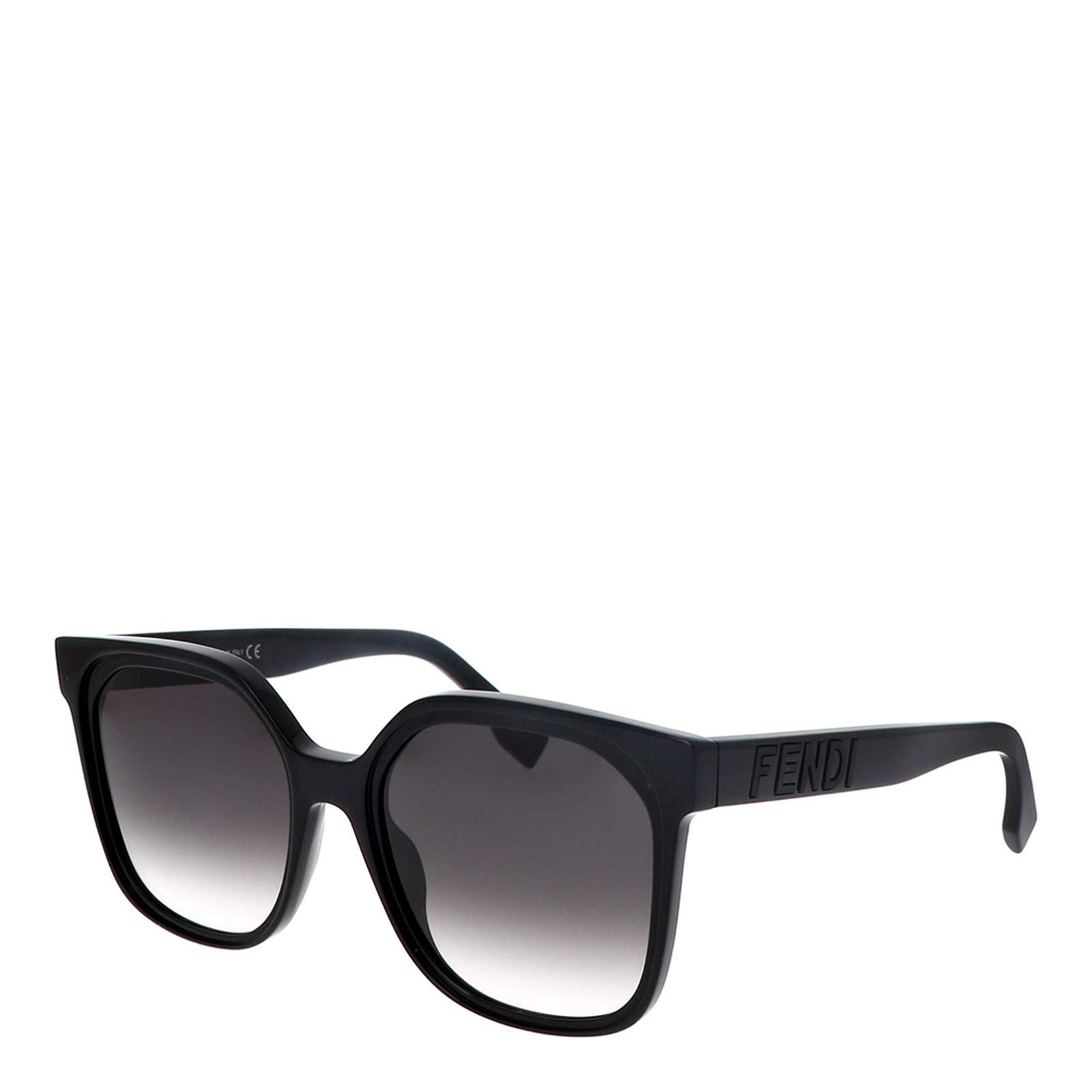 Womens Black Fendi Sunglasses 55mm Brandalley