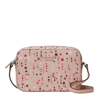 Kate Spade New York Pink & Green Pineapple Staci Small Flap Crossbody Bag, Best Price and Reviews