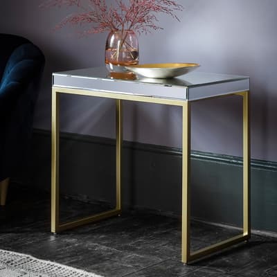 Lakeport Side Table, Champagne