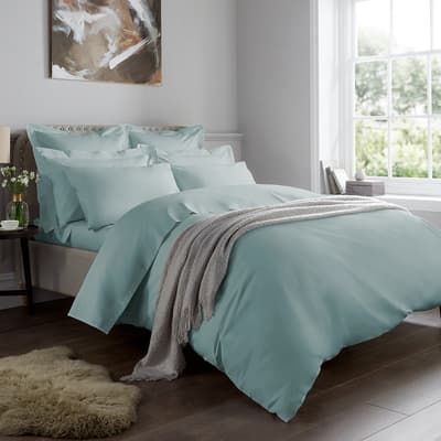 1000TC King Duvet Cover, Duck Egg