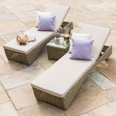 SAVE  £254 - Winchester Sunlounger Set