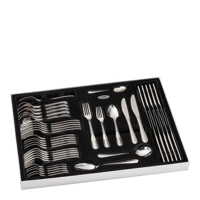 Silver Stainless Steel 44 Piece Cutlery Gift Box Set