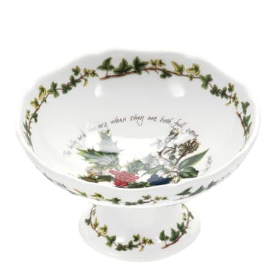 The Holly The Ivy Scalloped Dish, 14cm