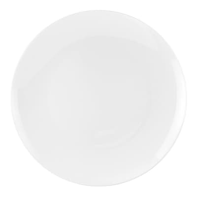 Set of 4 White Serendipity Coupe Plates 27cm