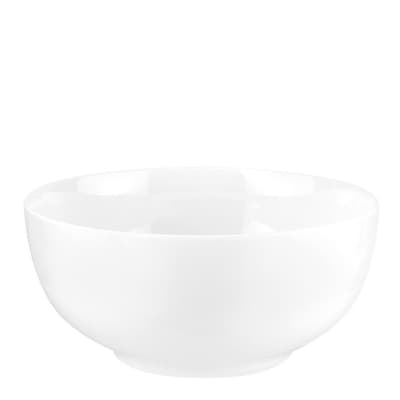 Set of 4 White Serendipity Coupe Bowls 15cm