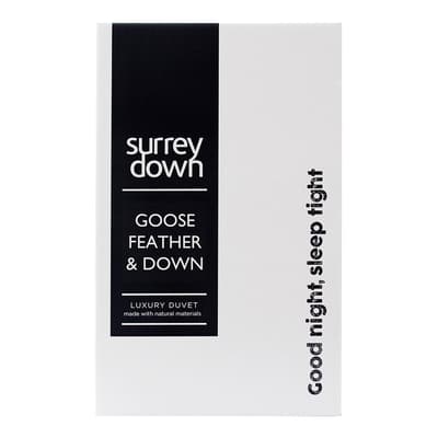 Goose Feather & Down 10.5 Tog Single Duvet