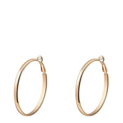 Rose Gold Hoop Earrings