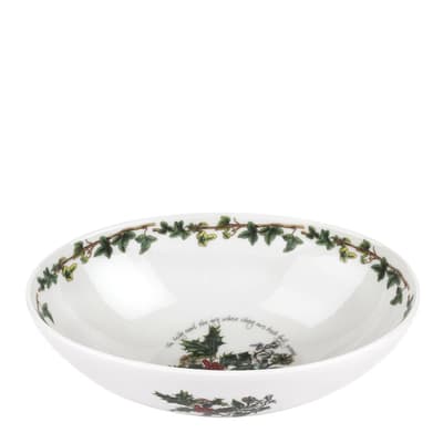 The Holly The Ivy Oval Nesting Bowl, 23cm