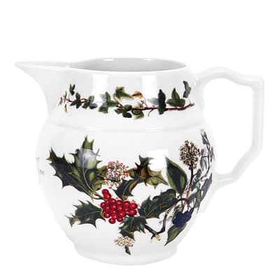 The Holly & The Ivy Large Staffordshire Jug