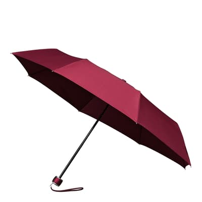 Burgundy Classic Folding Umbrella