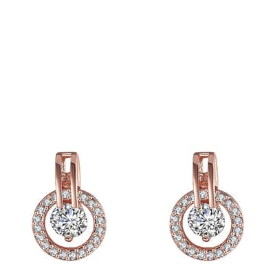 Swarovski Rose Gold Earrings