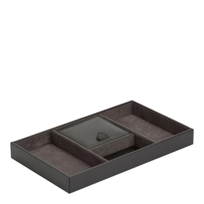 Black/Grey Blake Valet Tray