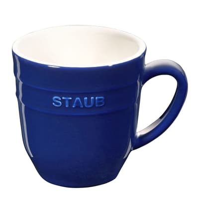 Dark Blue Ceramic Mug, 350ml