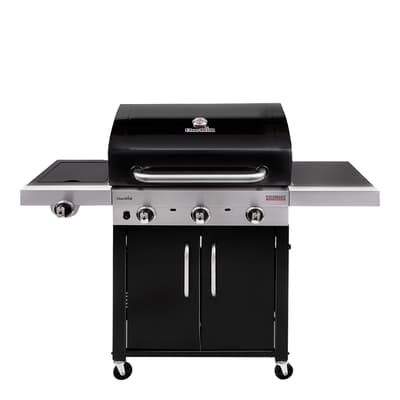 Black Performance 3 Burner Gas Barbecue Grill