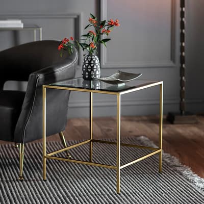 Hollister Side Table, Champagne