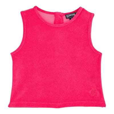 Girl's Chocking Pink Garance Tank Top