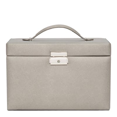 Pewter Heritage Large Vegan Leather Jewellery Box