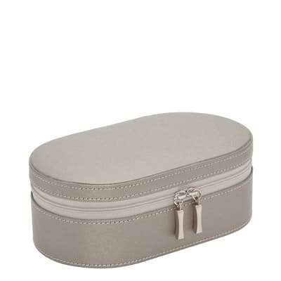 Pewter Heritage Vegan Leather Zip Case