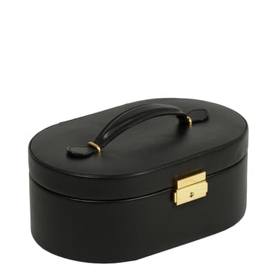 Black Heritage Vegan Leather Jewellery Box