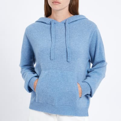 Sky Blue Cashmere Boyfriend Hoodie