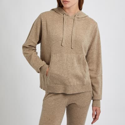 Light Brown Cashmere Boyfriend Hoodie