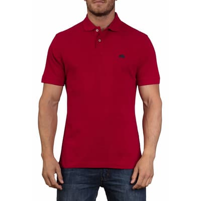 Red Classic Organic Polo Shirt