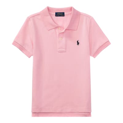 Baby Boy's Carmel Pink Short Sleeve Polo Shirt