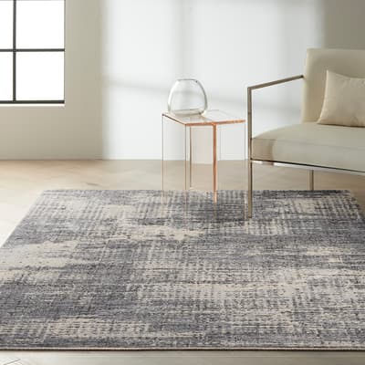 Rush Rug, Grey/Beige, 2.21x1.6m