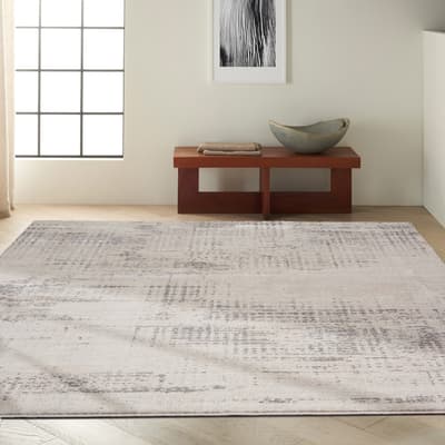 Rush Rug, Ivory/Beige, 2.21x0.69m