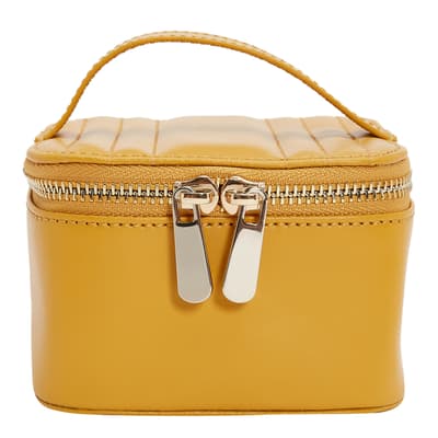 Mustard Maria Zip Jewellery Cube