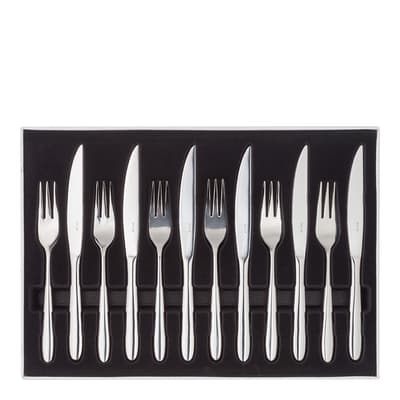 12 Piece Winchester Steak Knife & Fork Set