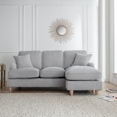 SAVE  £1050 - The Swift Right Hand Chaise Sofa, Manhattan Ice