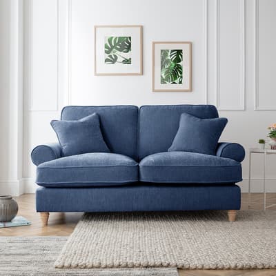 SAVE  £840 - The Bromfield Medium Sofa, Manhattan Navy