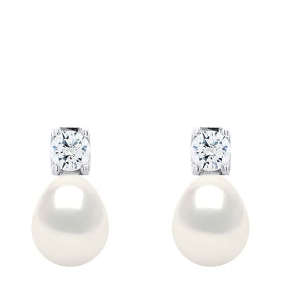 White Tahiti Pearl Earrings