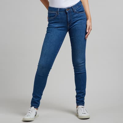 Blue Skinny Stretch Jeans