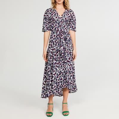 Light Print Rosemary Belted Dress