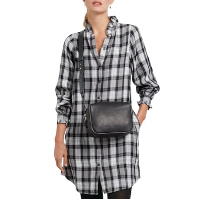 Grey Check Carolina Cotton Dress