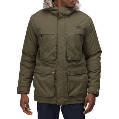 Khaki Insulated Waterproof Jacket