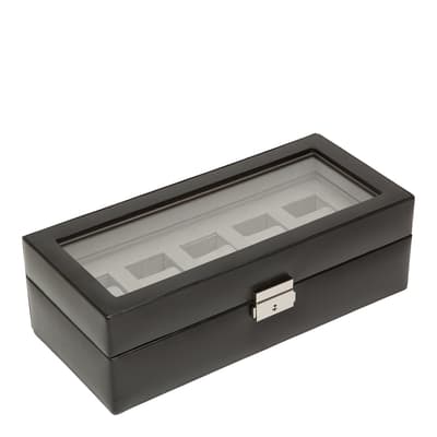 Black Heritage 5 Piece Watch Box