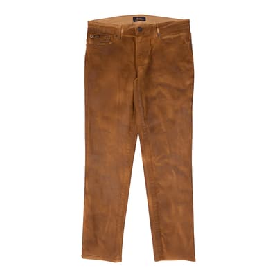 Older Girl's Tan Wash Denim Tompkins Jeans