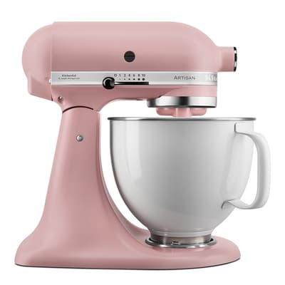 SAVE £175 Dried Rose 175 Stand Mixer with White Bowl, 4.8L