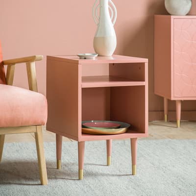 Hedford Side Table Pink
