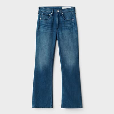 Dark Denim Nina High-Rise Stretch Jeans