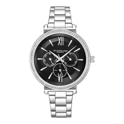 Women's Silver/Black Watch