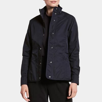 Dark Blue Water Repellant Breathable Jacket