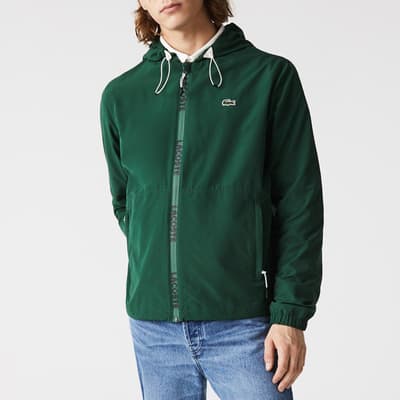 Green Zip Lightweight Jacket