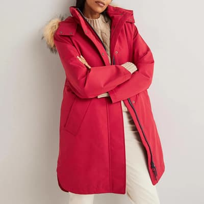 Red Waterproof 3 in1 Parka