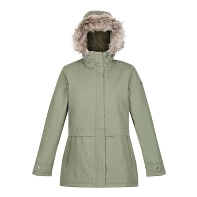 Green Waterproof Insulated Jacket